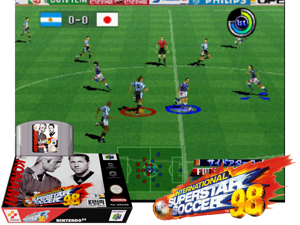 International Superstar Soccer '98 (Europe) Cover